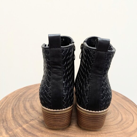 Corkys Women's Black Woven Boots Size 8 - Picture 5 of 5